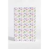 Mikasso 13X21CM Çizgisiz Not Defteri Karton Düz Çizgisiz 36 Yaprak Orta Boy Beyaz Not Defteri A5 - Çok Renkli