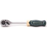 Mikasso 1/4" Cırcır Kol 72 Diş Karbon Çelik Tayvan Malı Cırcır Anahtar - Çok Renkli