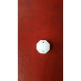 Mikasso 14 mm Beyaz Octagon Işlenmiş Avize Taşı 10 Adet Cam 1 E27 Beyaz Salon / Oturma Odası - Çok Renkli
