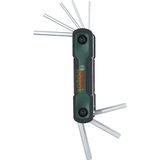 Mikasso 1,5-6 mm Çakı Tip Altı Köşe Allen Anahtar Takımı 1600A039L7 - Çok Renkli