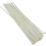 Mikasso 15 cm x 2.5 mm Beyaz Kablo Bağı (100'LÜ Paket) - Çok Renkli