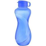 Mikasso 1500ML Kapasiteli Sporcu Tipi Suluk Pratik El Matarası Mavi