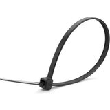 Mikasso 150MM x 2,5mm Siyah Plastik Kablo Bağı (100 Lü Paket)