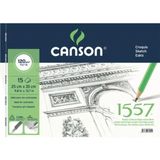 Mikasso 1557 120GR. 15YP. 25X35 Eskiz Defteri Sert Düz Renkli 100 Yaprak Büyük Boy Beyaz Resim Defterleri A4 - Çok Renkli