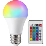 Mikasso 16 Renk Rgb Uzaktan Kumandalı LED Ampul Çok Renkli Lamba 10W