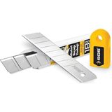 Mikasso 164 Geniş Maket Bıçağı Yedeği 18 mm 10’lu Yedek Bıçak Paketi - 100 Ad Yedek Uç