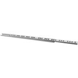 Mikasso 17MM 45CM Teleskopik Ray Çekmece Kızağı Çekmece Rayı Beyaz