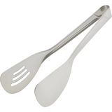 Mikasso 18/10 Paslanmaz Çelik Lüx Salata Maşası Çelik Bordo