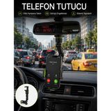 Mikasso 19002B Motosiklet Metal Ayna Telefon Tutucu ZR743 Nemerehome Çok Renkli