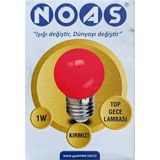 Mikasso 1W Gece Lambası Kırmızı