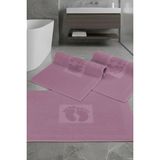 Mikasso 2 Adet %100 Pamuk Ayak Havlusu | Emici - Yumuşak - Konforlu Banyo Paspası 50X70 cm - 300 gr Kalın (1 - Çok Renkli