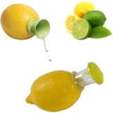 Mikasso 2 Adet Limon Sıkacağı Limon Suyu Hazneli Limon Sıkma Aleti Sıkacak Plastik