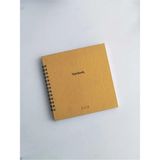 Mikasso 2 Adet Not Defteri, 15X15 Çizgili ve Kareli Defter, Günlük, Hatıra Defteri Sert Spiralli 40 Yaprak B - Çok Renkli