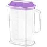 Mikasso 2 Adet Oval Prestij Sürahi Beyaz Plastik