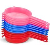 Mikasso (2 Adet) Plastik Süt Süzgeci 20 cm Süzgeç 5 No Plastik