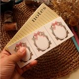 Mikasso 2 Adet Postit Vintage Penpal Bullet Journal Not Kağıdı Kırtasiye Yaratıcı Memo Tt Pad Notes Fiyonklu - Çok Renkli