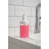 Mikasso 2 Adet Set 320 ml - Cam Lüks 10,8 Oz Glasoap Sıvı Sabunluk Plastik Ürün Bulaşık Deterjanı Çamaşır Pl - Çok Renkli