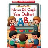 Mikasso 2 Adet Yeşil Büyük Boy 2024 Yeni Satır Aralık.uygun Standart Klavuz Dik Çizgili Güzel Yazı Defteri K - Çok Renkli