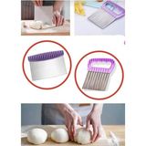Mikasso 2 Li Çelik Hamur Kesici Spatula ve Şekilli Sebze Dilimleyici Set 2 Li Çelik Çok Renkli