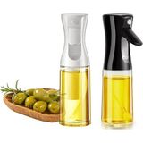 Mikasso 2 Li Püskürtmeli Sprey Yağdanlık Cam Şişe Izgara Airfryer Salata Yağ Püskürtücü Beyaz