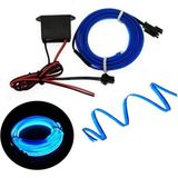 Mikasso 2 Metre Torpido Araç Içi Aydınlatma Ip Neon LED Mavi - Çok Renkli