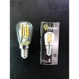 Mikasso 2 Watt C7 Şeffaf Cam 220 Lümen 6 cm 2700 Kelvin Parfüm Ampül - Çok Renkli
