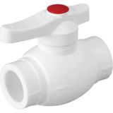 Mikasso 20 mm Pprc Küresel Plastik Vana
