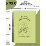 Mikasso 2026 Kpss - Gkgy Sınav Takip Günlüğüm - Yeşil - Aylık - Haftalık Ders Çalışma Planlayıcısı Karton Sp - Çok Renkli