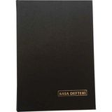 Mikasso 20*28 cm Kasa Defteri 160 Yaprak Sert Düz Kareli 160 Yaprak Orta Boy Siyah Okul Defterleri A4 - Çok Renkli
