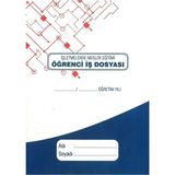 Mikasso 20X28 Öğrenci Iş Dosyası (Staj Dosyası) 96 Yp Karton Düz Çizgisiz Büyük Boy Bej Konsept Defterler A4 - Çok Renkli