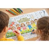 Mikasso 23 Nisan Temalı 100 cm Rulo Boyama Kağıdı 30 x 100 cm - Çok Renkli