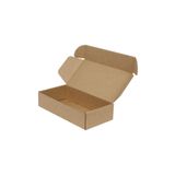 Mikasso 24x12x5,5cm Kutu - E-ticaret Kargo Kutusu - 0,5 Desi Kutu - Kraft - [10 Adet] Kahverengi 24 x 12 x 5