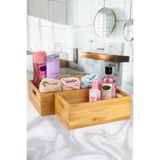 Mikasso 2'li Bambu Organizer Mutfak Banyo Düzenliyici Kutu Belirtilmemiş Çok Renkli