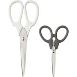 Mikasso 2li Mutfak Makası 13 cm ve 20 cm Paslanmaz Çelik Çelik