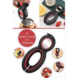 Mikasso 2li Set Fonksiyonlu Kavanoz Konserve Açacağı Kola Sarı