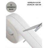 Mikasso 3.2 M Banyo Küvet Mutfak Lavabo Su Sızdırmaz Bant Su Geçirmez Kenar Matı Beyaz