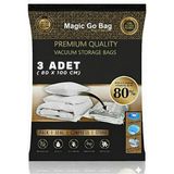 Mikasso 3 Adet (80X100)CM Seç&al Vakumlu Hurç-Vakumlu Poset-Yorgan Hurcu Seti Belirtilmemiş Lacivert Tr