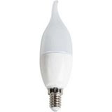 Mikasso 3 Adet CT-4080 8 Watt Beyaz Mum E14 Buji Kıvrık LED Ampul Avize Ampulü Beyaz