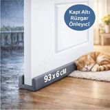 Mikasso 3 Adet Kapı Altı Rüzgar Önleyici Isı Yalıtım Süngeri Soguk Rüzgar Önleyici Sünger