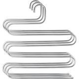Mikasso 3 Adet Metal Pantolon Eşarp Askısı 5 Katlı Askı 3 Adet Metal Metalik Tr