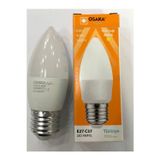 Mikasso 3 Adet Osaka 6W=50W 540 Lümen E27 Led Buji 3000 Kelvin Gün Işığı Gün Işığı E27 Led Ampul 6 Watt Yok 3