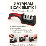 Mikasso 3 Kademeli Ev Tipi Çakı Bıçak Bileyici Yeni Model Bileyici KPF66-T11X