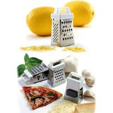 Mikasso 3' Lü Paslanmaz Çelik Pratik Mini Mıknatıslı Rende Limon, Sarımsak ve Zencefil Rendesi Çelik
