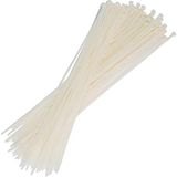 Mikasso 30 cm x 3.6 mm Beyaz Kablo Bağı (100'LÜ Paket) - Çok Renkli
