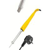 Mikasso 30 Watt Topraklı Elektrikli Havya Lehim Kalemi + Lehim Teli (Lehim Kaynak Cihazı Aleti) - Çok Renkli