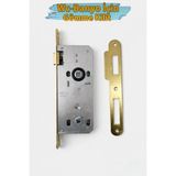 Mikasso 304/T-45 Mobilya Banyo Wc Kapı Gömme Kilidi 45 mm Iç Silindirsiz Barelsiz Metal Kilit Oval - Çok Renkli