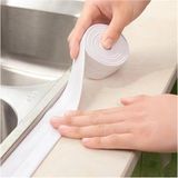 Mikasso 3,2 mt Gri Renk Su Sızdırmaz Geçirmez Bant Lavabo Küvet Tezgah Kenar Banyo Mutfak Pencere Yalıtım gr