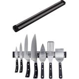 Mikasso 33 cm Bıçak Tutucusu Bıçak Organizer Bıçaklık Askısı Pratik Duvara Monteli Mıknatıslı Bıçak Askısı Ç