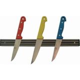 Mikasso 33 cm Mıknatıslı Bıçak Askısı Metal Siyah