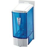 Mikasso 3562-0 Mini Sıvı Sabun Dispenseri 250 cc Şeffaf Mavi 92990 Plastik Turuncu - Çok Renkli